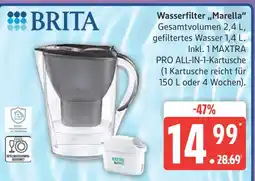 Marktkauf Brita wasserfilter marella Angebot