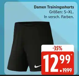 Marktkauf Damen trainingsshorts Angebot