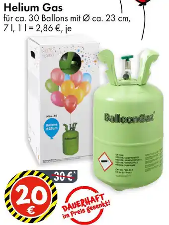 TEDi Helium Gas Angebot