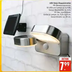 Marktkauf Led-solar-doppelstrahler Angebot