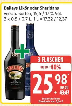 Marktkauf Baileys baileys likör Angebot