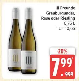 Marktkauf Iii freunde grauburgunder Angebot