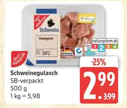 Marktkauf Schweinegulasch Angebot