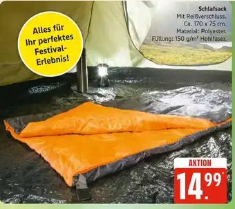 Marktkauf Schlafsack Angebot