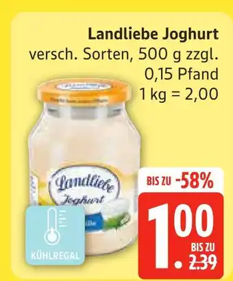 Edeka Landliebe joghurt Angebot