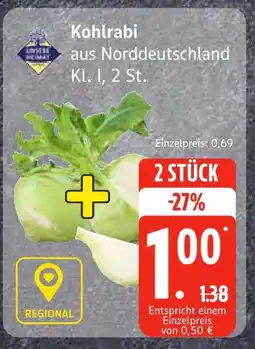 Edeka Kohlrabi Angebot