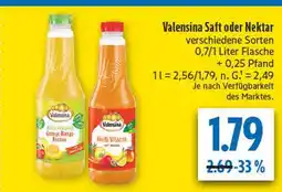 diska Valensina saft orange-mango-ananas Angebot