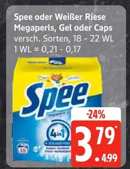 Edeka Spee megaperls, gel oder caps Angebot