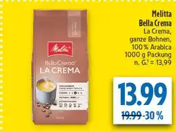 diska Melitta bella crema la crema Angebot