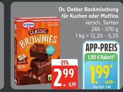 Edeka Dr. oetker backmischung für kuchen Angebot