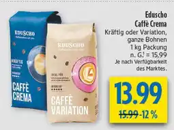 diska Eduscho caffè crema kräftig Angebot
