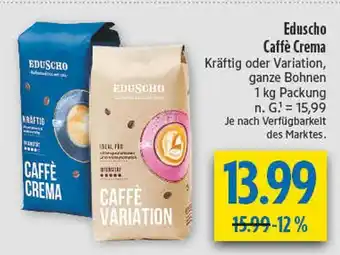 diska Eduscho caffè crema kräftig Angebot