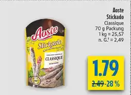diska Aoste stickado classique Angebot