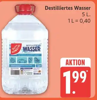 Marktkauf Destilliertes wasser Angebot