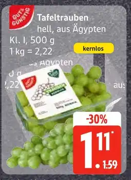 Edeka Tafeltrauben Angebot