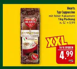 Marktkauf Hearts typ cappuccino Angebot
