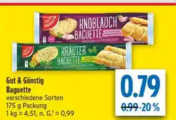 diska Gut & günstig knoblauch baguette Angebot