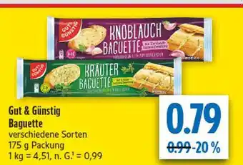 diska Gut & günstig knoblauch baguette Angebot