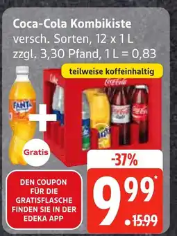 Edeka Coca-cola coca-cola kombikiste Angebot