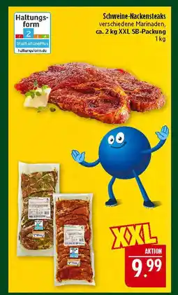 Marktkauf Schweine-nackensteaks Angebot