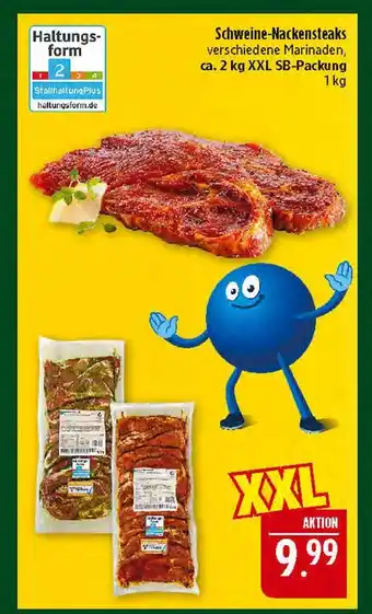 Marktkauf Schweine-nackensteaks Angebot