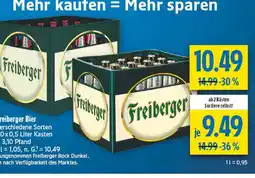 diska Freiberger freiberger bier Angebot