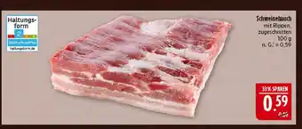 Marktkauf Schweinebauch mit rippen Angebot