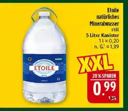Marktkauf Etoile natürliches mineralwasser still Angebot