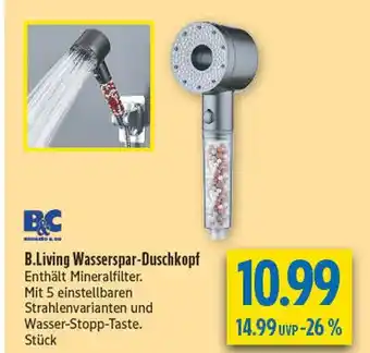 diska B.living wasserspar-duschkopf Angebot