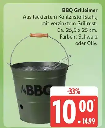 Marktkauf Bbq grilleimer Angebot