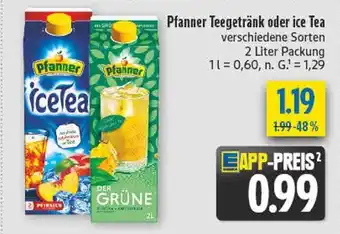 diska Pfanner te getränk pfirsich Angebot