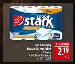 Marktkauf Gut & günstig klassik küchentücher Angebot