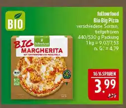 Marktkauf Followfood bio big pizza Angebot