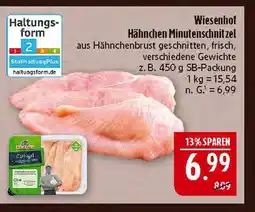 Marktkauf Wiesenhof hähnchen minutenschnitzel Angebot