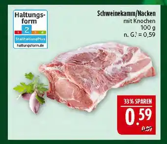 Marktkauf Schweinekamm/nacken Angebot
