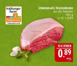 Marktkauf Schweinesaft-/ krustenbraten Angebot