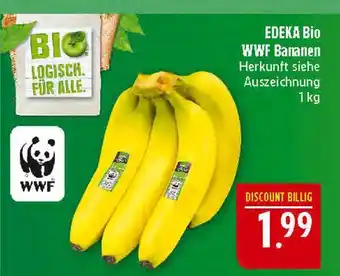 Marktkauf Edeka bio wwf bananen Angebot