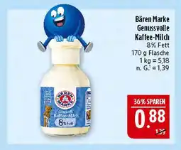 Marktkauf Bären marke genussvolle kaffee-milch Angebot