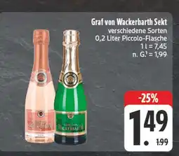 Edeka Graf von wackerbarth sekt Angebot