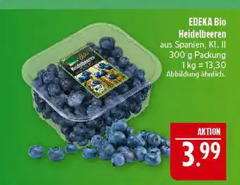 Marktkauf Edeka bio heidelbeeren Angebot