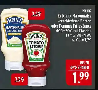 Marktkauf Heinz mayonnaise Angebot