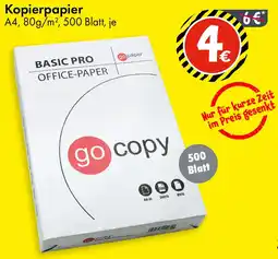 TEDi go copy Kopierpapier Angebot
