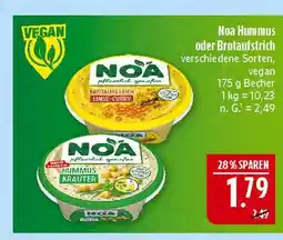 Marktkauf Noa hummus kräuter Angebot