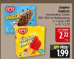 Marktkauf Langnese nogger Angebot