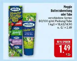 Marktkauf Meggle kräuter butter trio Angebot