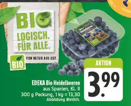 Edeka Edeka bio heidelbeeren Angebot