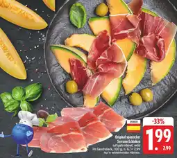 Edeka Original spanischer serrano-schinken Angebot