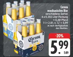 Edeka Corona mexikanisches bier Angebot