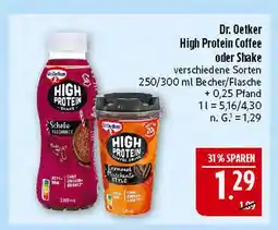 Marktkauf Dr. oetker high protein coffee Angebot