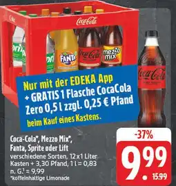 Edeka Coca-cola coca-cola Angebot
